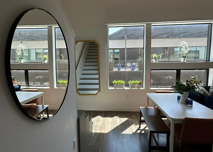 Stylish Studio W Loft Bedroom